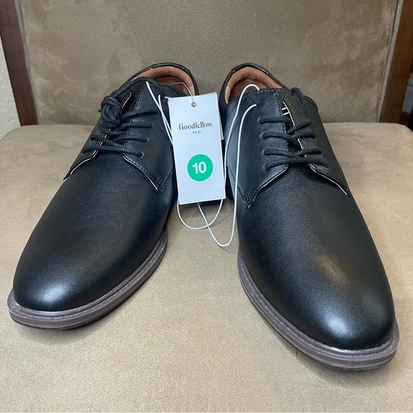 Goodfellow & Co Other - NWT Goodfellow & Co Men's Memory Foam Black Oxford Shoes size 10